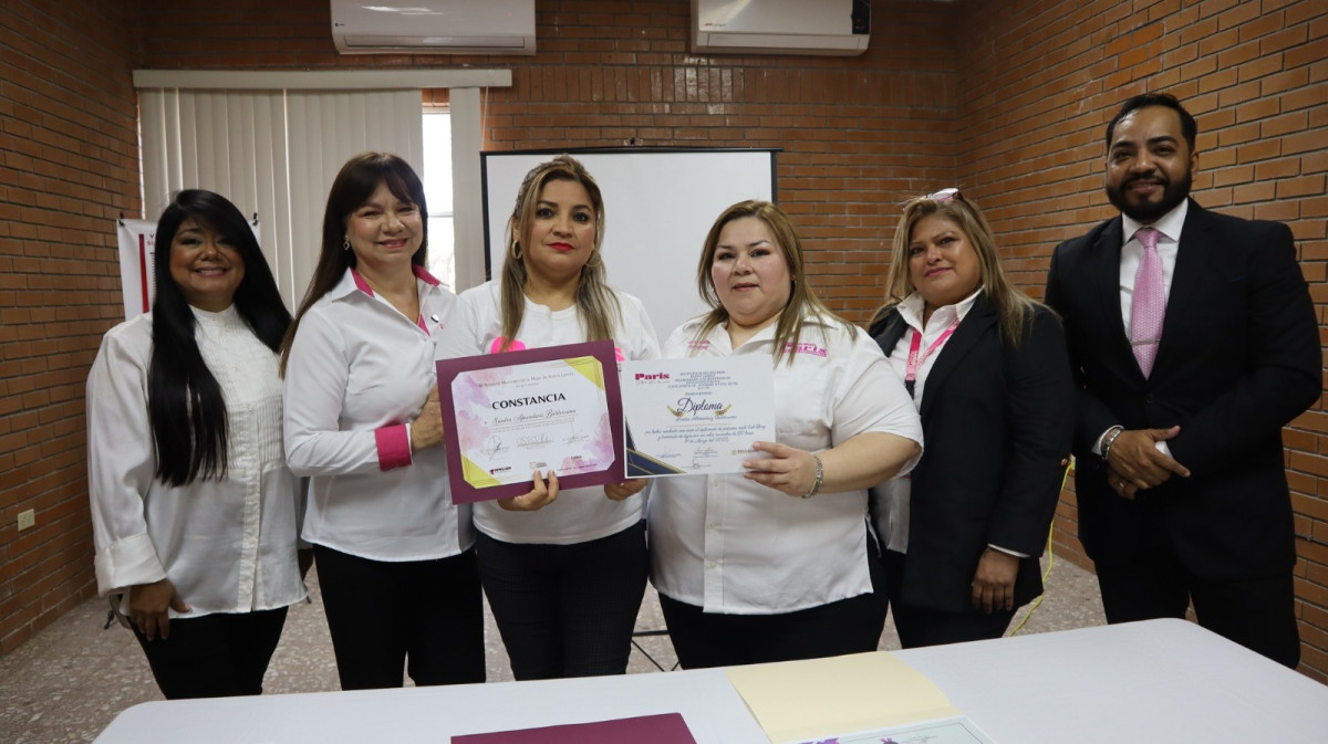 Culminan con éxito diplomado de pestañas impulsado por INMUJER