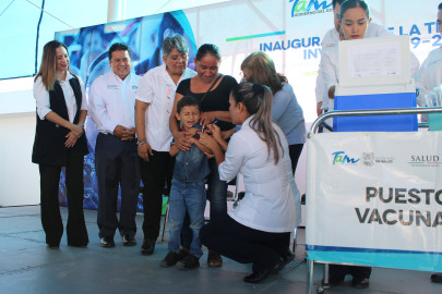 Intensifica Gobierno de Tamaulipas campaña de vacunación antiinfluenza