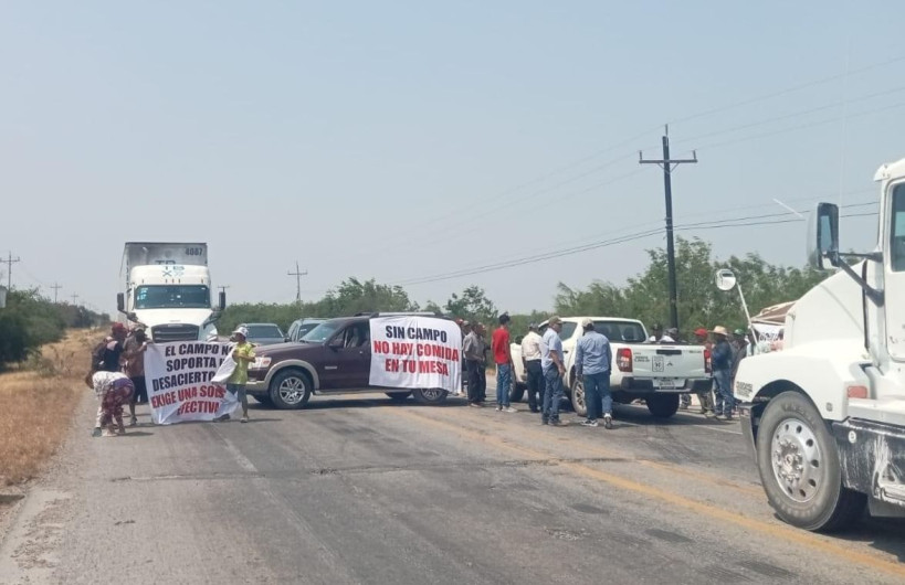 Por falta de respuesta de gobierno agricultores podrían cerrar puentes fronterizos 