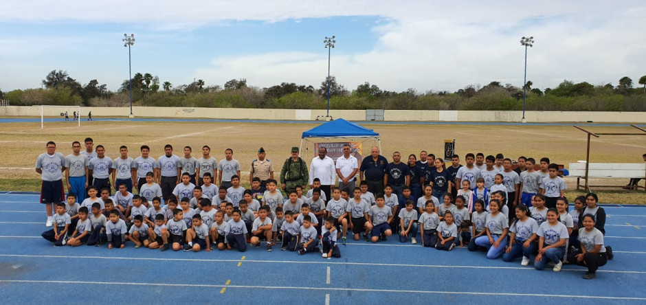 Copa de atletismo del Pentathlon en el Estadio Municipal