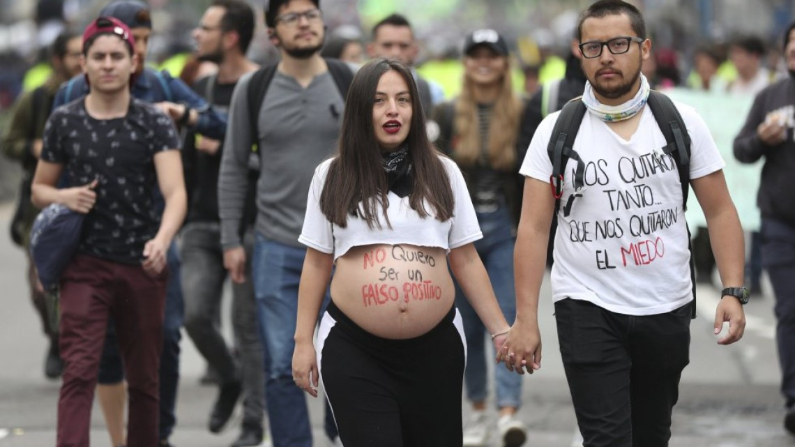 ¡Día histórico en Colombia! Se reportan ola de protestas en contra de Iván Duque