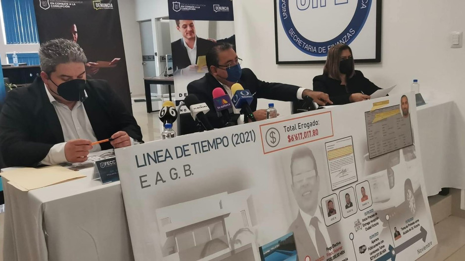 Investiga UIFE a alcalde de Victoria por operaciones con recursos de dudosa procedencia