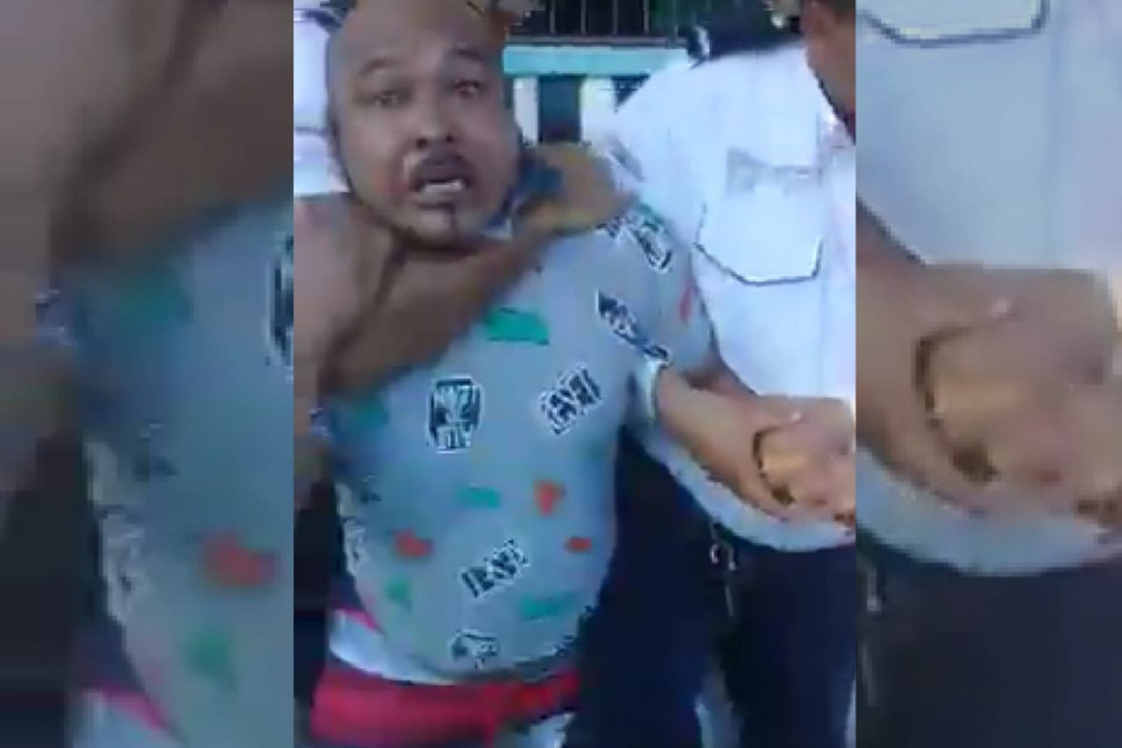 Captan a tránsitos de Madero ahorcando a un civil