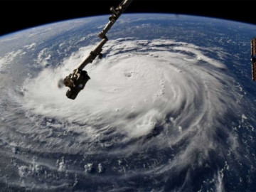"Florence" desde el espacio