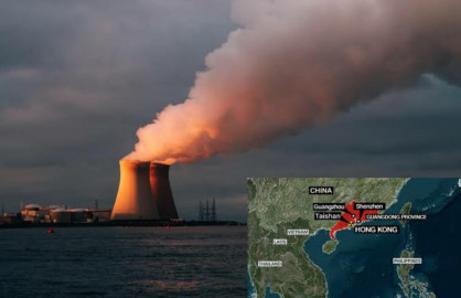 Advierten en China por escape de gases en reactor nuclear 