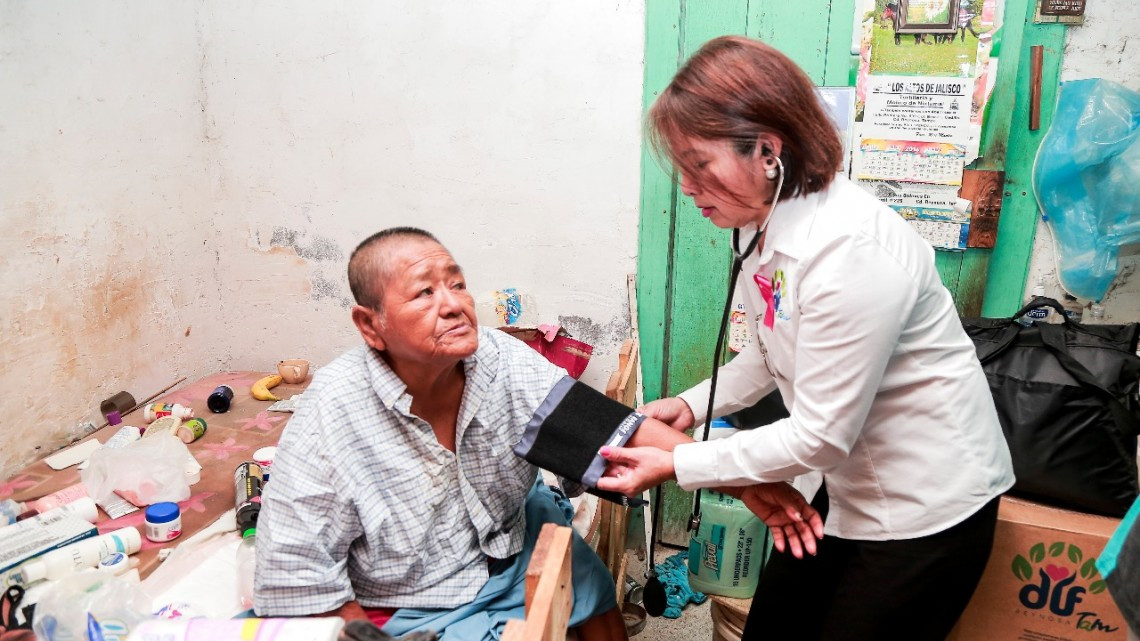 DIF Reynosa realiza programa Jueves de Visita en colonia Ernesto Zedillo