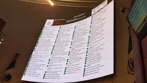 Aprueba Senado renuncia de Medina Mora