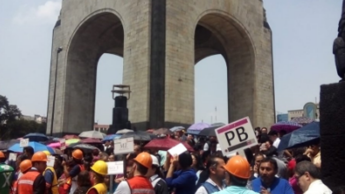 Así se vivió el Macro Simulacro 2018 en CDMX