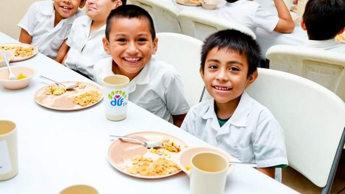 “Desayuna Bien” beneficia a alumnos de escuelas de nivel básico