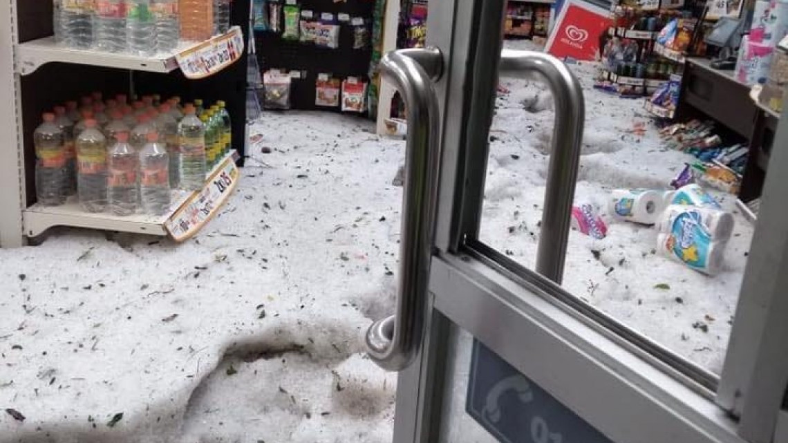 Granizada deja a Guadalajara “sepultada”