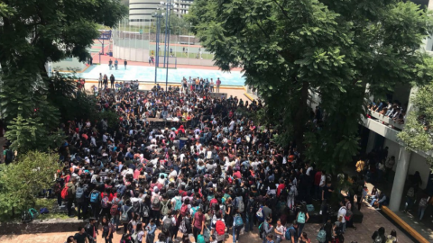 UNAM en paro, estudiantes exigen seguridad y erradicar porros