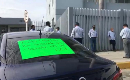 Telefonistas realizan se suman a paro nacional 