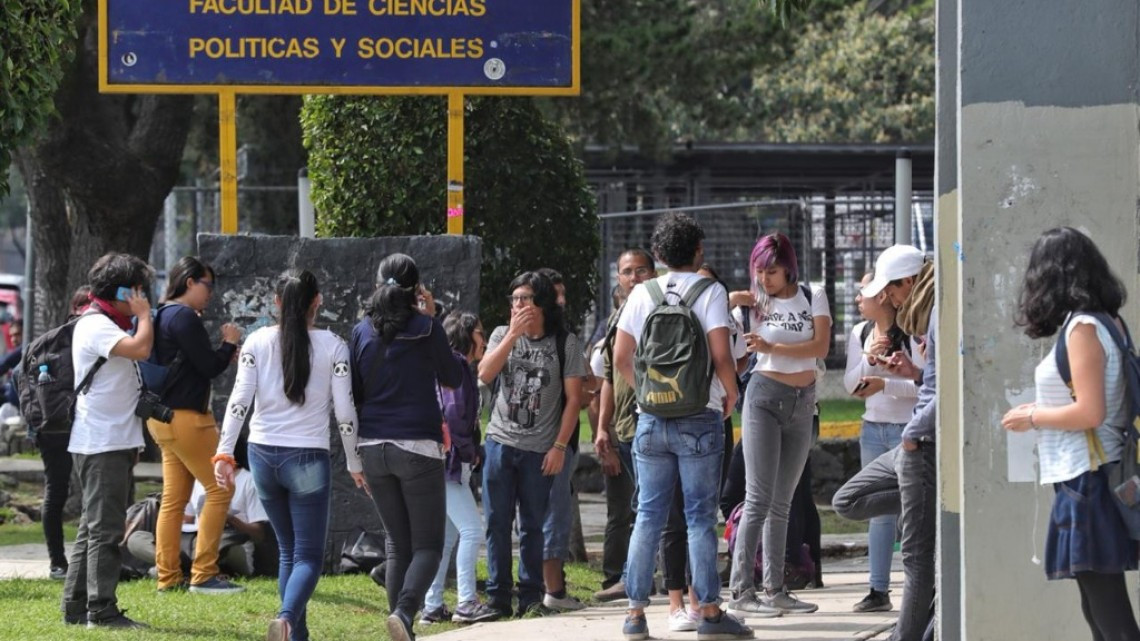 UNAM en paro, estudiantes exigen seguridad y erradicar porros