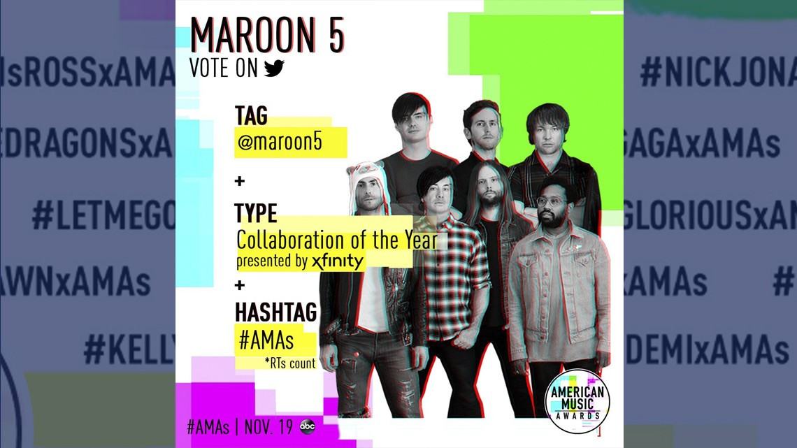 Estos son los nominados de los American Music Awards 2017