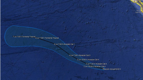 “Barbara” ya es huracán categoría 4
