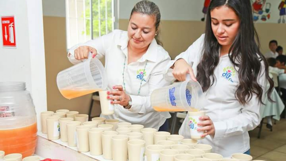 “Desayuna Bien” beneficia a alumnos de escuelas de nivel básico
