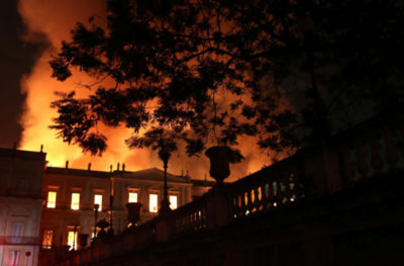 Lamenta Videgaray incendio de Museo Nacional en Río de Janeiro