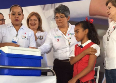 Tamaulipas cuenta con vacunas suficientes contra sarampión: Secretaria