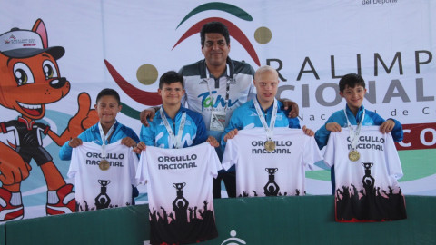 Ocho medallas para Tamaulipas en segundo día de Paralimpiada Nacional