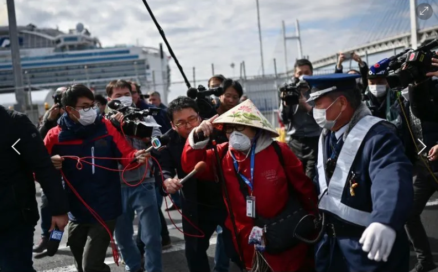 Finaliza cuarentena en el Diamond Princess; hay mas de 500 contagiados