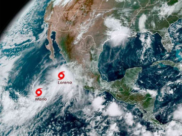 “Lorena” se degrada a tormenta tropical