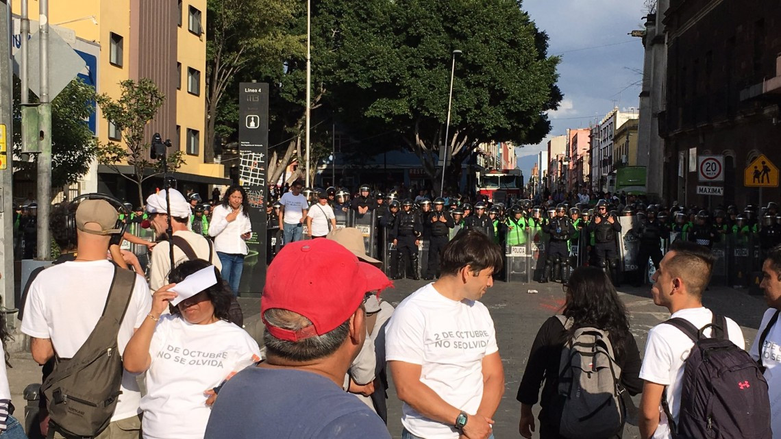 Así se vivieron las marchas por el 2 de Octubre en México