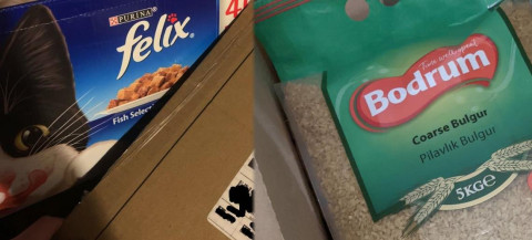 Reciben bolsas de arroz y comida para gato en vez de la PS5