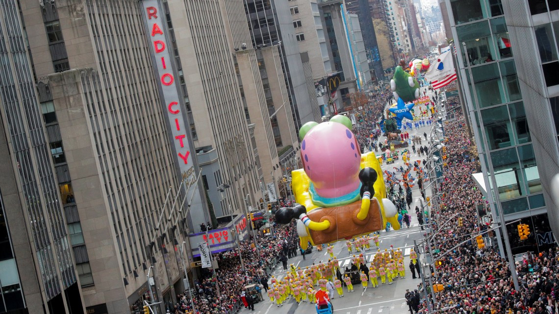 Día de Acción de Gracias llega con su globos gigantes