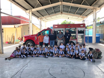 Motiva Gobierno de Reynosa participación estudiantil en prevención y protección civil