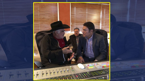 Vicente Fernández regresa a los estudios de grabación