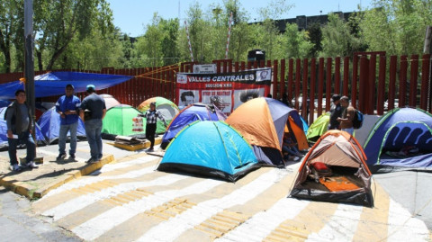  Anuncia CNTE nuevo bloqueo en San Lázaro