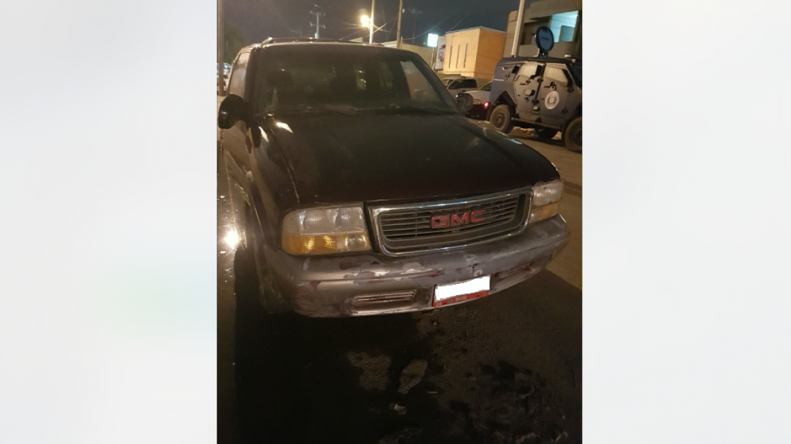 Detienen a tres hombres por portación de armas de alto calibre