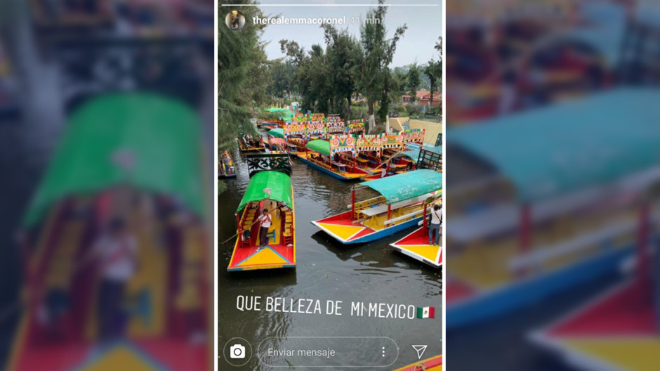 Emma Coronel por la CDMX