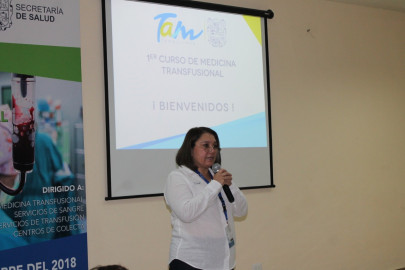 Imparten curso de Medicina Transfusional