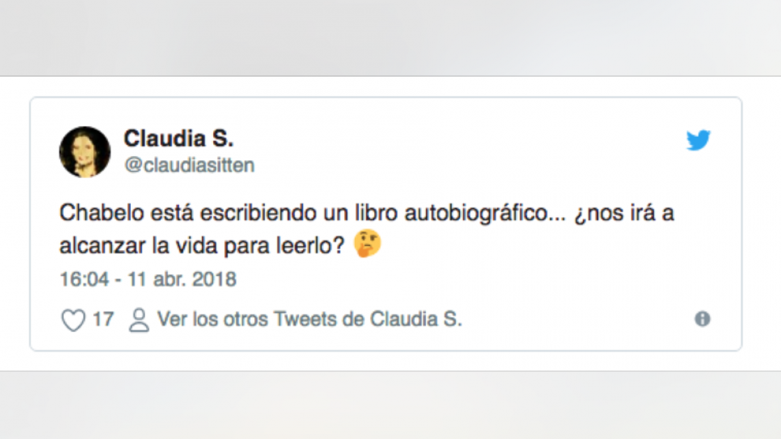 Los memes brillan por autobiografía de Chabelo