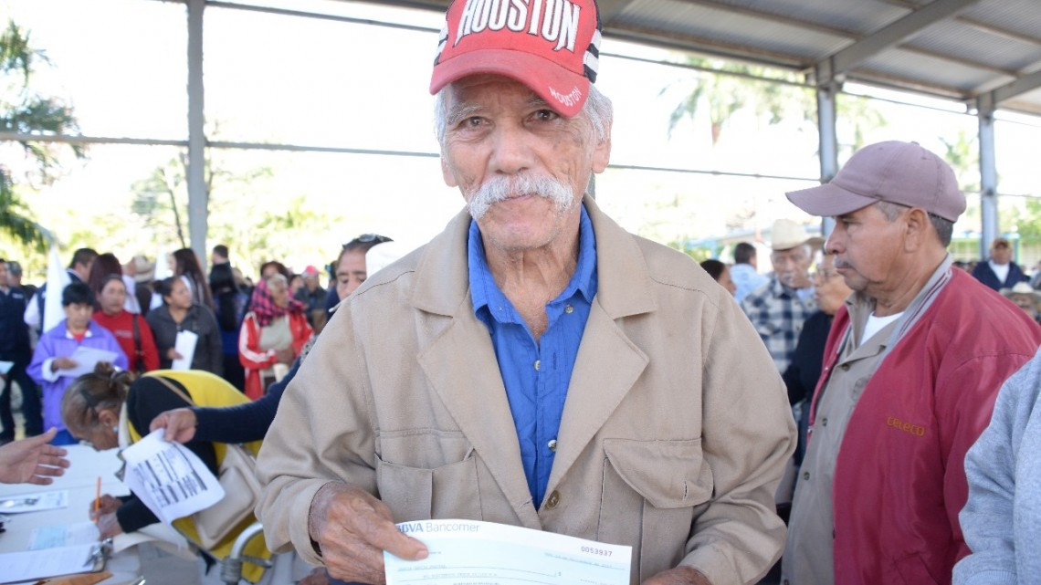  Más de 9 mil personas beneficiadas por programa Bienestar para adultos mayores