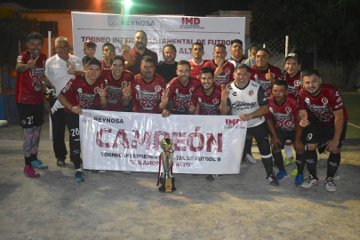Premia Gobierno de Reynosa a los Ganadores del Torneo Interdepartamental de Fútbol