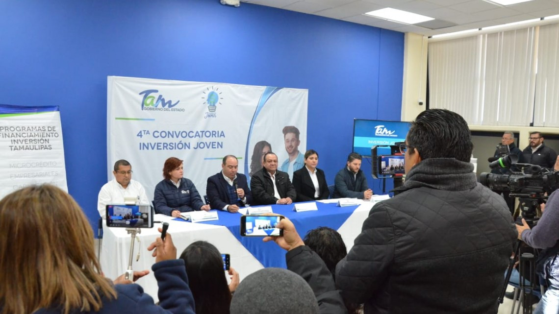 Lanzan convocatoria de “Inversión Joven” en Tamaulipas
