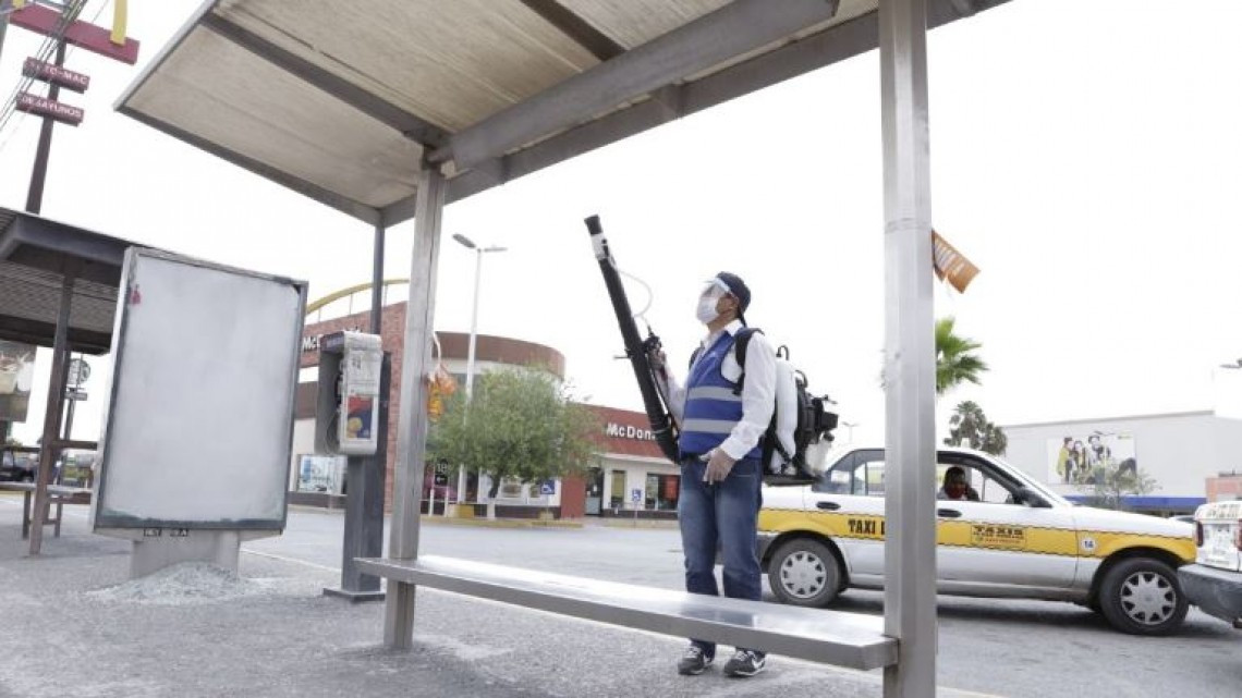 Realiza COEPRIS brigadas de sanitización en parajes, puentes y clínicas