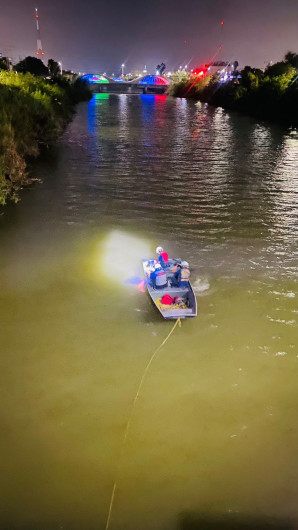 Rescató Protección Civil de Reynosa cuerpo de joven ahogado