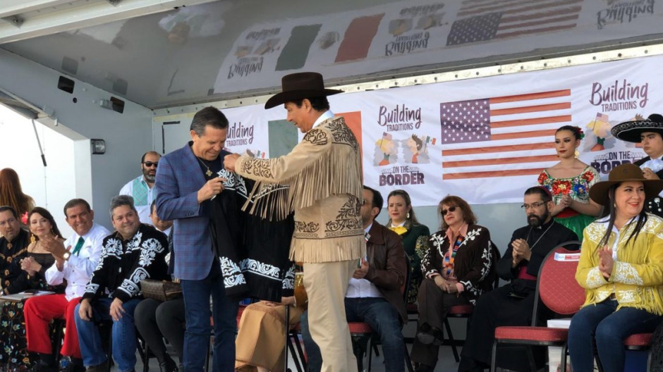 Matamoros y Bronwsville refrendan hermandad en el saludo binacional del Puente Nuevo