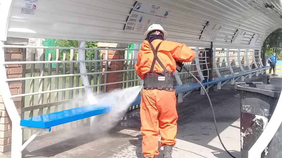 Desarrolla Municipio trabajo permanente de desinfección