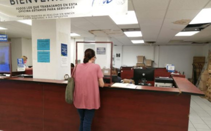 Cuarentena provoca que baje la recaudación hasta en un 80% en la Oficina Fiscal