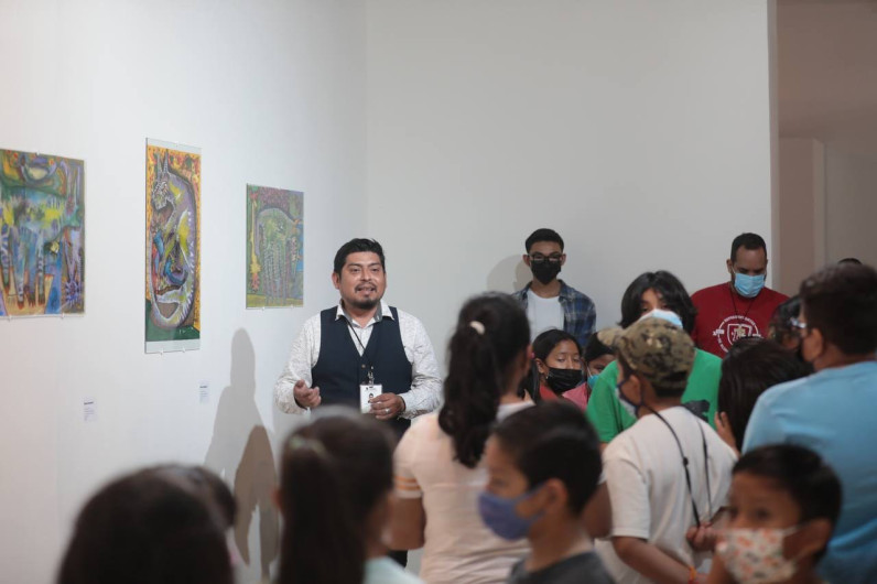 Disfrutan del museo 260 niños de Villas de San Angel 