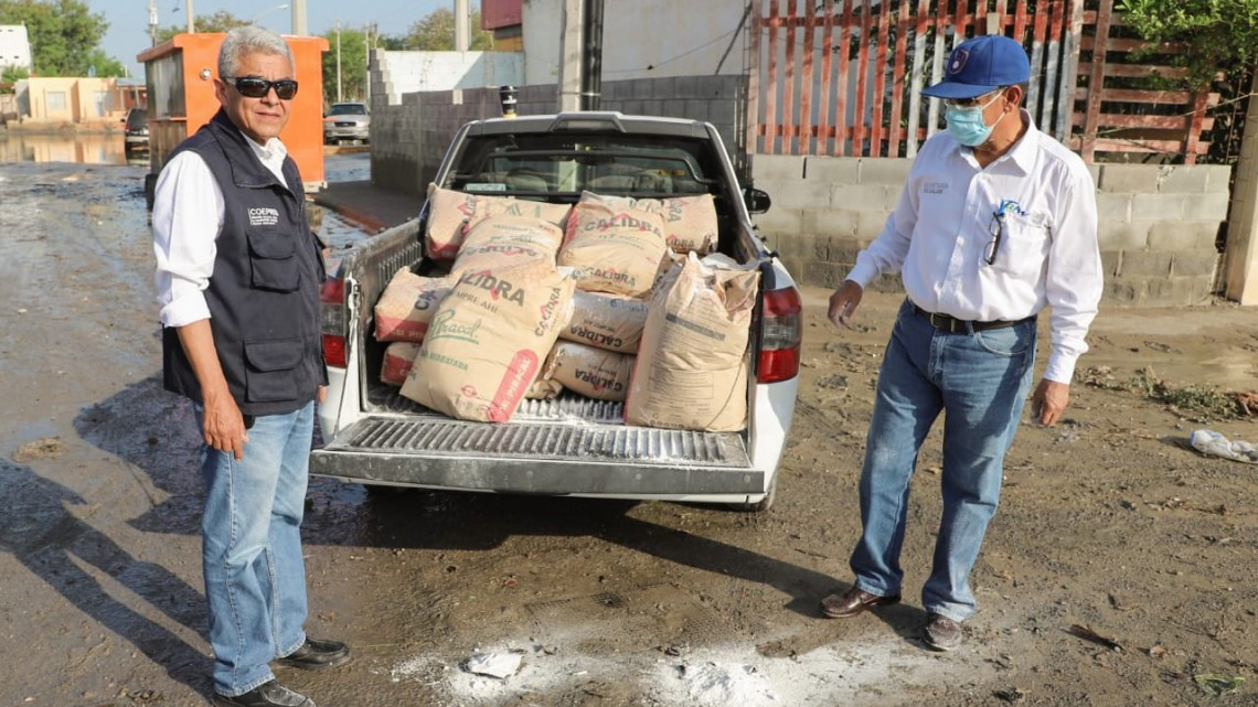 Continúa atención a familias de Reynosa tras inundaciones