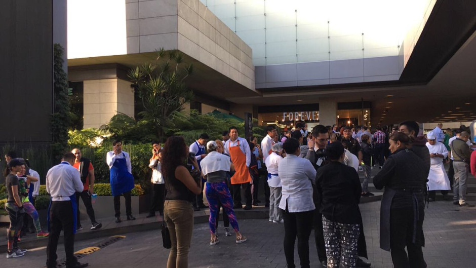 Saldo blanco por el sismo de 5.9 grados