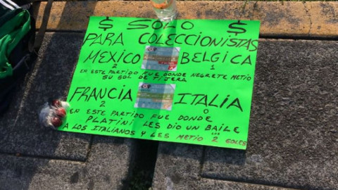 Vende boletos del mundial México 86 para conseguir entradas al MEX-HON