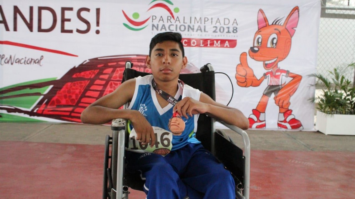 Tamaulipas Cosecha medallas en la Paralimpiada 2018