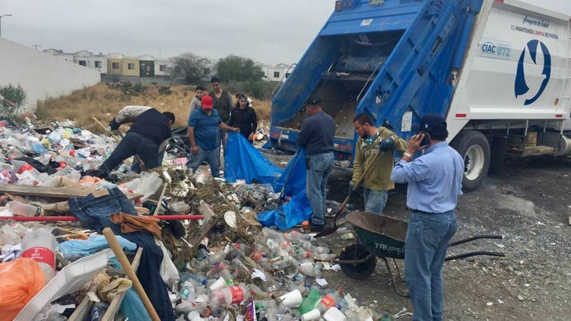 Realizan jornada de limpieza en sectores de la ciudad
