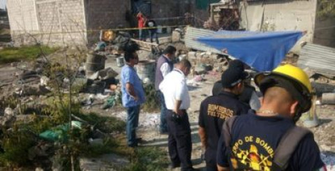 Explosión en Tultepec deja dos muertos